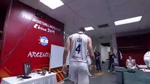 FIBA DÜNYA KUPASI: Arjantin soyunma odası