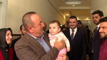 Çavuşoğlu, AK Parti İl Başkanlığı'nı ziyaret etti