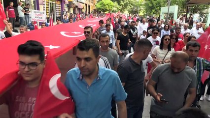 Siirt’te teröre tepki yürüyüşü
