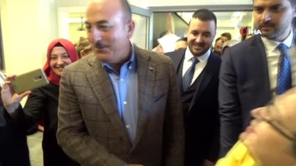 Dışişleri Bakanı Mevlüt Çavuşoğlu Yalova'da