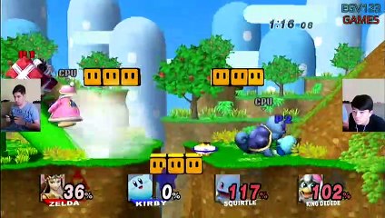 MARIO LUTADOR! | Super Smash Bros Brawl #1 feat. #K1_BR