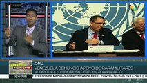 Venezuela denuncia ante ONU vínculos de Guaidó con paramilitares