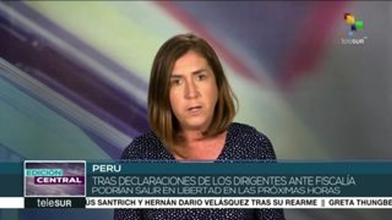 Perú: dirigentes mineros detenidos serían liberados en próximas horas