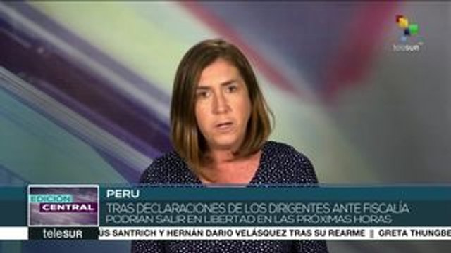 Perú: dirigentes mineros detenidos serían liberados en próximas horas