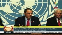 Jorge Arreaza asegura que existe una guerra contra Venezuela
