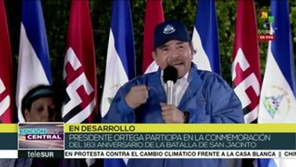 Pdte. Ortega conmemora 163 años de la Batalla de San Jacinto