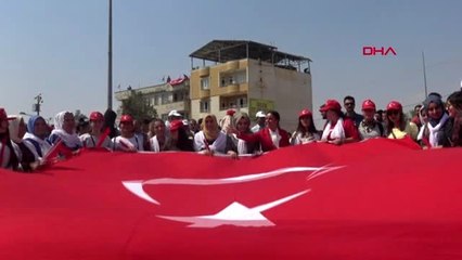 Şırnak'ta 'teröre lanet, kardeşliğe davet' yürüyüşü