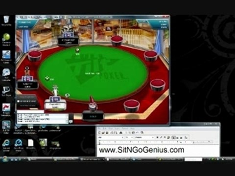 Sit and Go Texas Holdem Tournament Tutorial