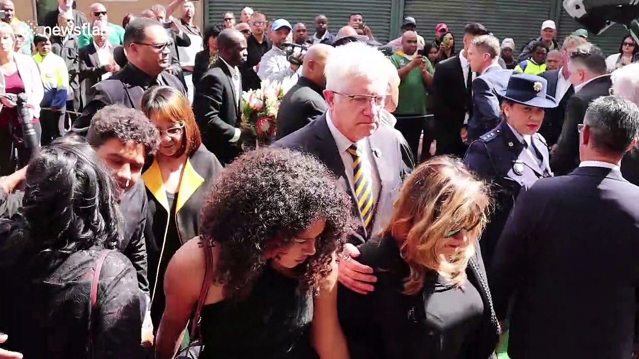 Emotional farewell for South African rugby legend Chester Williams