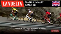 Flash Summary - Stage 20 | La Vuelta 19