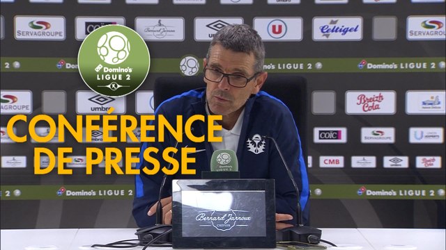 Conférence de presse EA Guingamp - AS Nancy Lorraine (1-1) : Patrice LAIR (EAG) - Jean-Louis GARCIA (ASNL) - 2019/2020