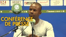Conférence de presse FC Sochaux-Montbéliard - Valenciennes FC (0-0) : Omar DAF (FCSM) - Olivier GUEGAN (VAFC) - 2019/2020