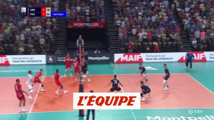 L'équipe de France domine la Grèce - Volley - Euro (H)