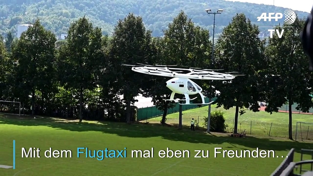 Flugtaxi "volocity" hebt in stuttgart ab