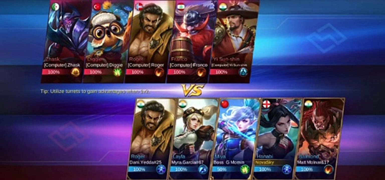 Mobile Legends Bang Bang Hanabi Gameplay