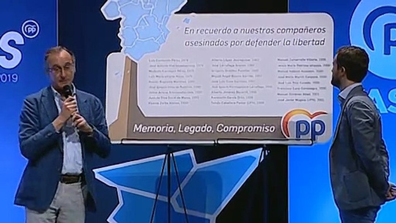 Casado apoya las reivindicaciones del PP vasco