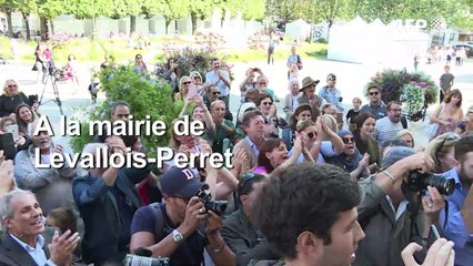 Levallois: rassemblement de soutien à Patrick Balkany