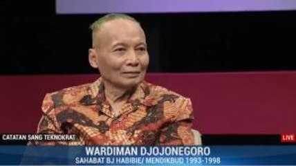 Habibie Dijuluki Komputer Berjalan