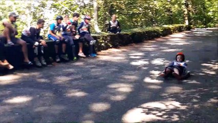 Albertville a accueilli la première Coupe de France de luges à roulettes