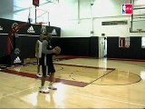 NBA Jamario Moon's Dunk Practice