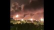 Arabia Saudita: un ataque con drones produce fuertes incendios en dos refinerías petroleras