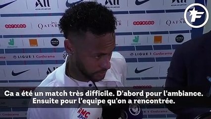 Neymar sort du silence
