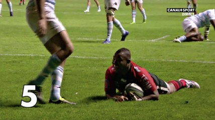 Le TOP 5 des essais entre le RCT et le Racing 92