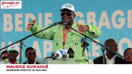 Giga meeting de l’opposition : Maurice Guikahué annonce le prochain rassemblement au stade Félix Houphouët Boigny