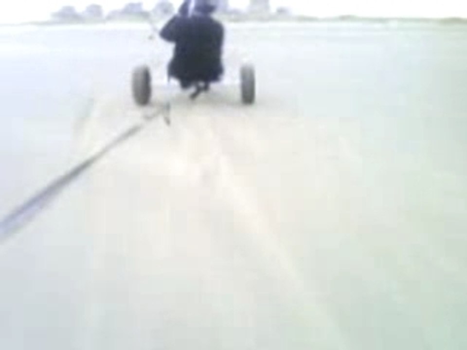 kite buggy en tandem