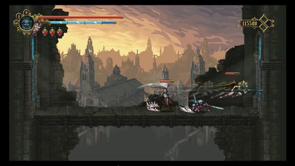 Blasphemous, gameplay Español 5, La última máscara para el ascensor y los enemigos finales