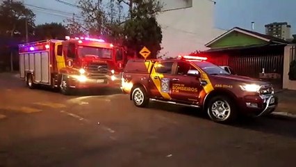 Parque São Paulo: princípio de incêndio em forro de residência mobiliza Bombeiros