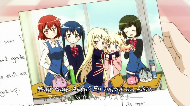 Hello!! Kiniro Mosaic S2 E1 Hungarian sub