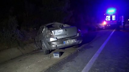 Antalya'da trafik kazası: 1 ölü, 1 yaralı