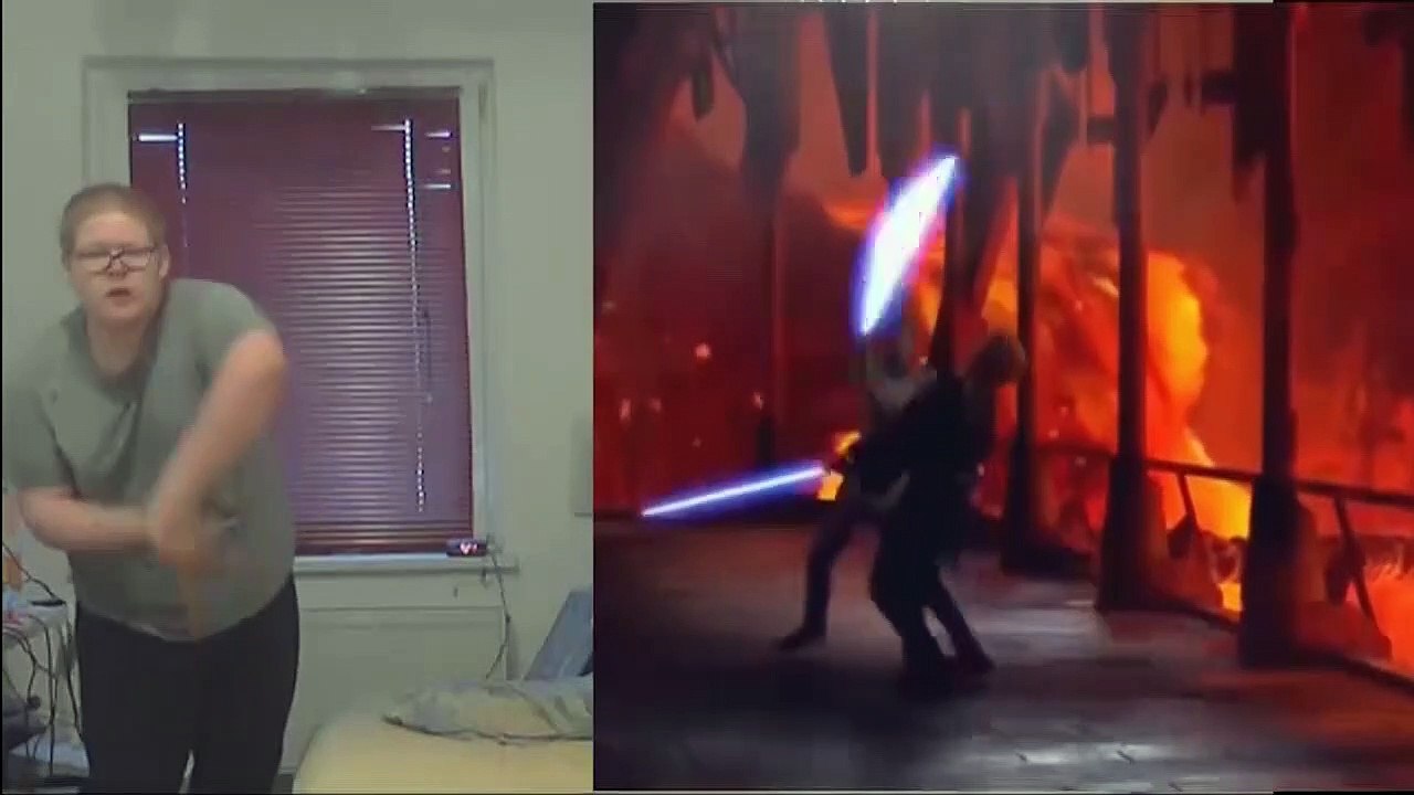 Epischer Kampf - Obi Heil Kenobi vs Enerkin Skywalker