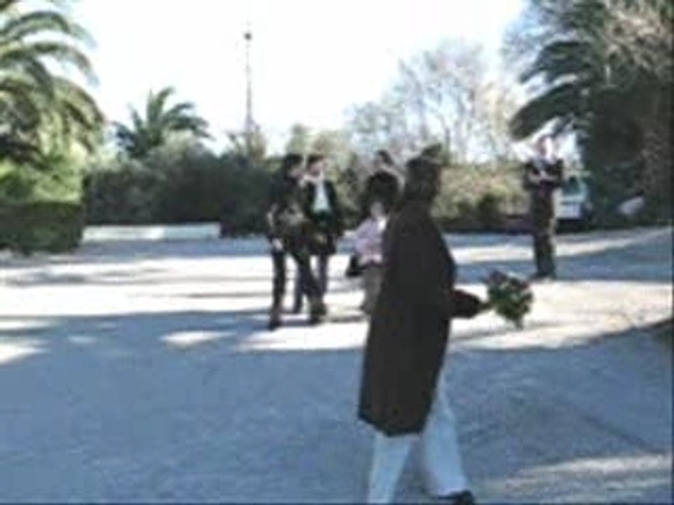 Le lancer de bouquet