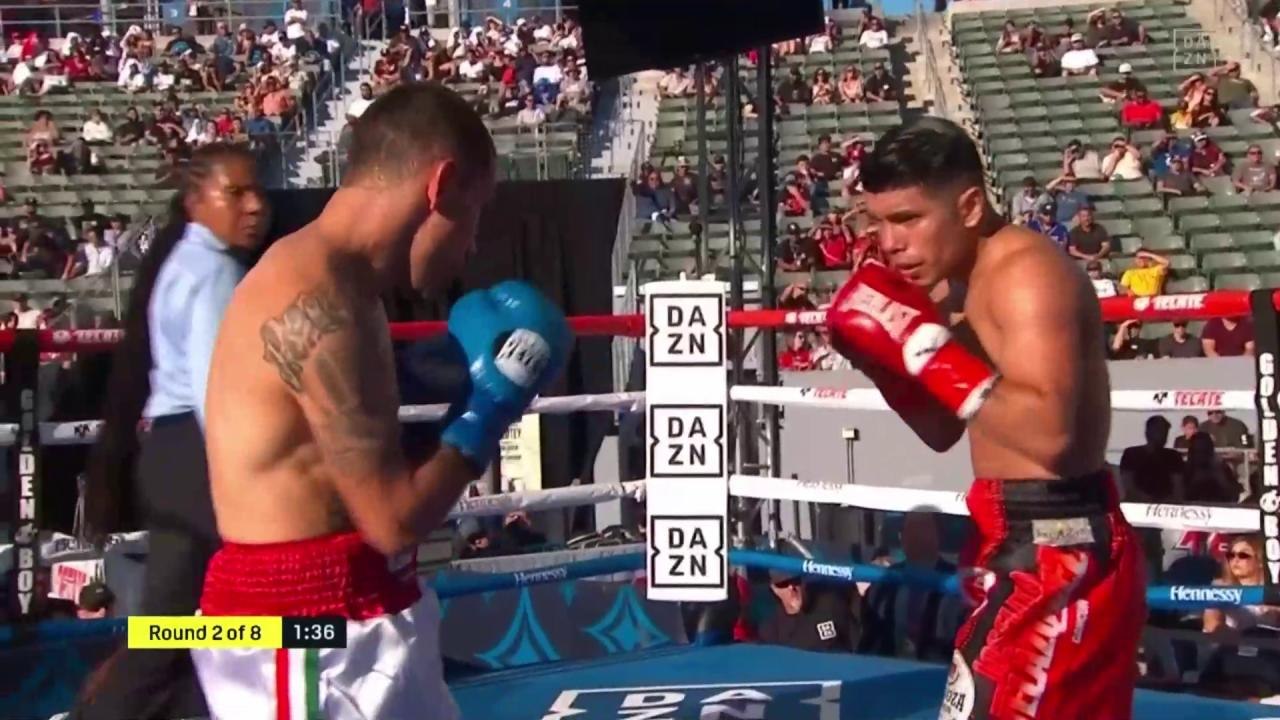 Joselito Velazquez 1st Knockdown