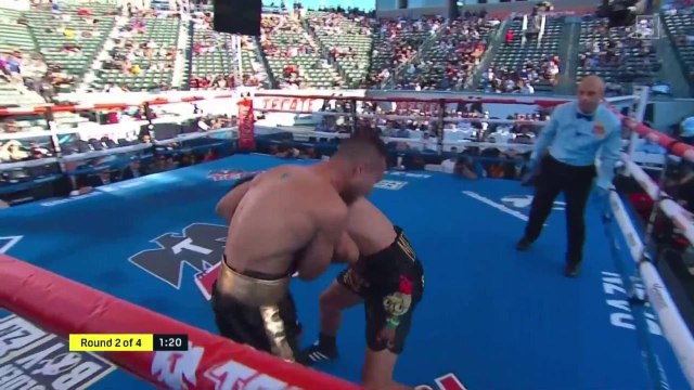 Alejandro Reyes Liver Shot Knockout