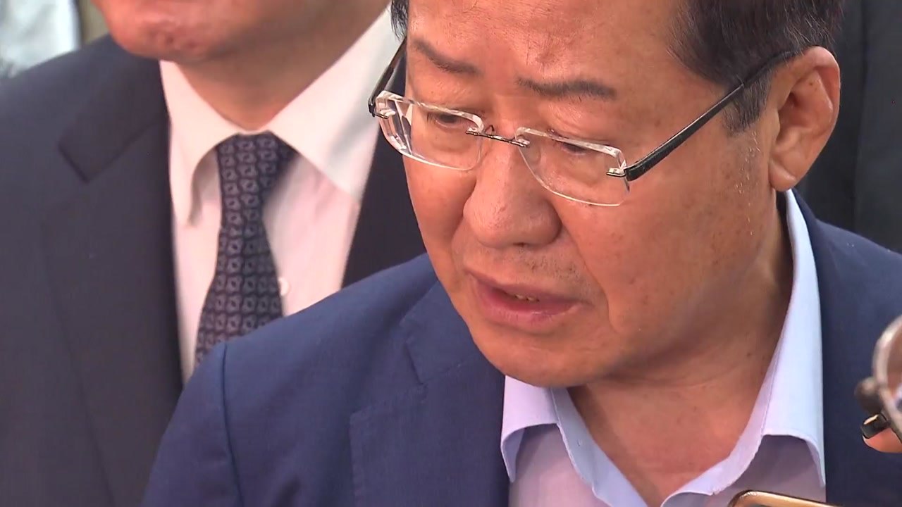 "전쟁 중 실패한 장수는 참수"...홍준표, 나경원 사퇴 거듭 촉구 / YTN