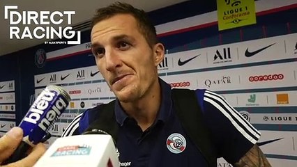 Dimitri Lienard frustré après la défaite à Paris