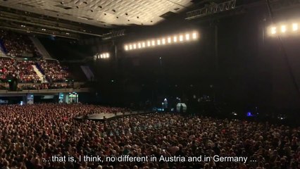 Singer Herbert Grönemeyer Gives A Love Speech