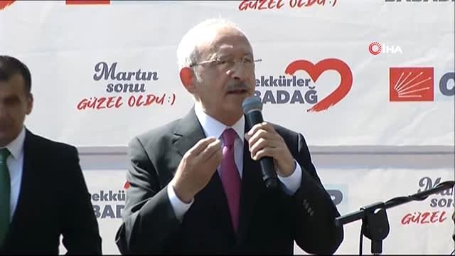 CHP Genel Başkanı Kemal Kılıçdaroğlu: Önümüzde belki seçimler olacak.