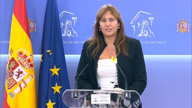 Borrás ((JxCat) comunica al rey que nuestra posición no se puede mover ni un milímetro porque tampoco lo ha hecho Sánchez