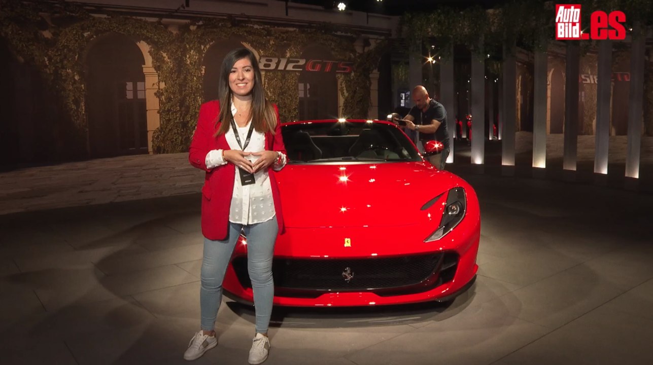 Vídeo: nuevo Ferrari 812 GTS, vuelve el V12 des...