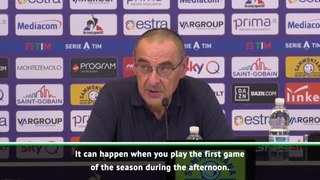 Juventus wouldn't have deserved to beat Fiorentina - Sarri