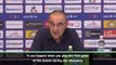 Juventus wouldn't have deserved to beat Fiorentina - Sarri