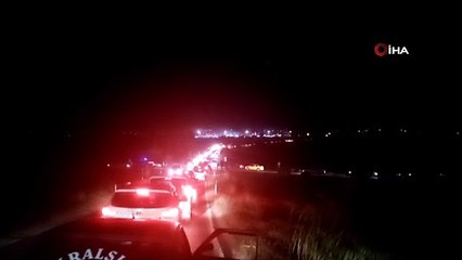 Panayır yolunda trafik çilesi... Saatler sonra ulaştılar