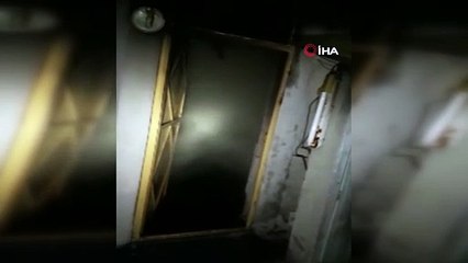 Samandağ’daki yangında ev kullanılamaz hale geldi