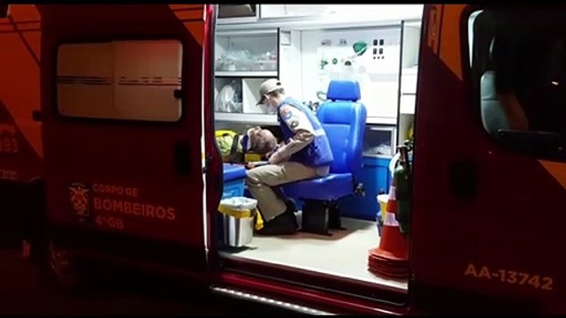 Idoso é atropelado e Siate é mobilizado para prestar atendimento no Cascavel Velho