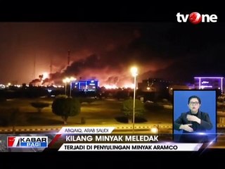 Diserang Pakai Drone, Kilang Minyak Terbesar Dunia Meledak