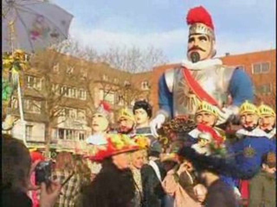 Carnaval de Dunkerque 2008 : la bande des Pêcheurs